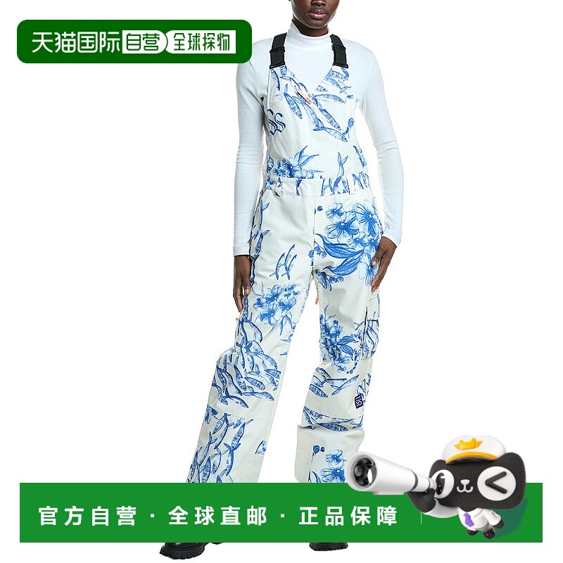 自营Spyder Society Terrain Bib Overall - brown 美国奥莱直发