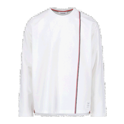 香港直邮THOM BROWNE 男士T恤 MJS253AJ0138100 AW2025 白色