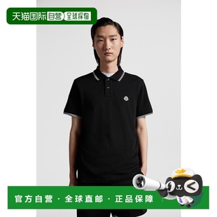 衫 欧洲直邮MONCLER Polo 盟可睐 徽标贴片棉质