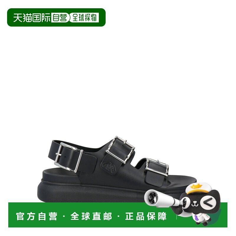 香港直邮mcqueen 亚历山大 麦昆 男士 凉鞋 black黑色 舒适时尚,流行男鞋,其他凉鞋,淘宝优惠券,粉丝福利购,淘宝优惠卷