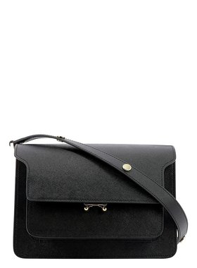 MARNI 女士斜挎包 SBMPN09NO1LV520ZN99N 黑色 Trunk 单肩包