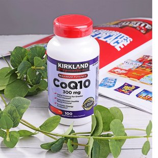 美国直邮Kirkland柯克兰Q10辅酶软胶囊保护心脏健康营养心脏100粒