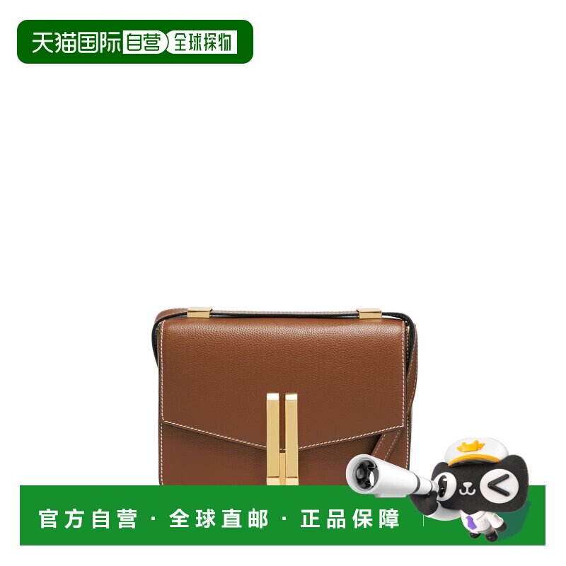 香港直邮DEMELLIER 女士单肩包 N41THEVANCOUVERTANWECRUSTITCHIN