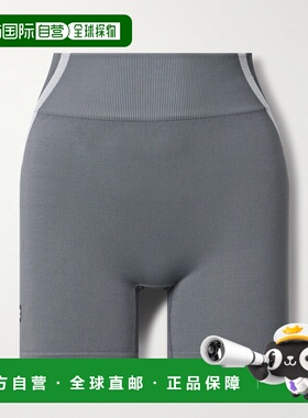 1h可退 香港直邮On 女士 Studio 罗纹弹力再生短裤 1WF1036096203