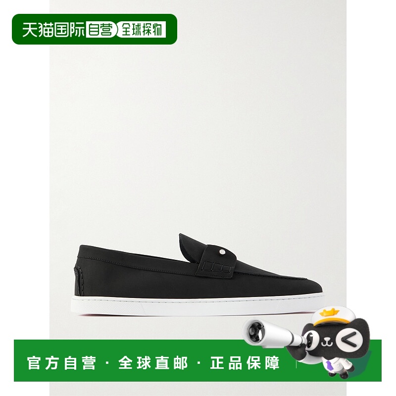 1h可退 Christian Louboutin 克里斯提 鲁布托 男士 黑色男鞋
