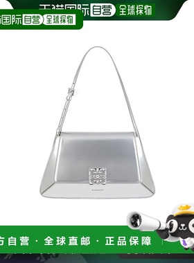 香港直邮GIVENCHY 女士斜挎包 BB5112B26N934 SS2025 灰色 徽标单