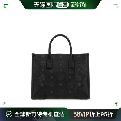 香港直邮潮奢 MCM 女士Printed canvas MÃ¼nchen hand bag 手提包