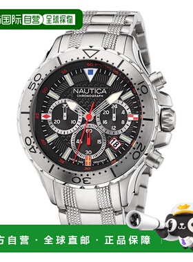 自营Nautica Nst Stainless Steel Chronograph Watch - assorted