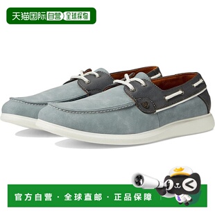 Reid男式 Adams 浅蓝色Moc鞋 头舒适休闲船鞋 自营 JOBB1577 Stacy