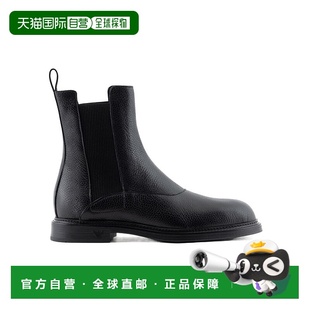 徽标及踝靴子切尔西靴男靴 24FW Men ARMANI 香港直邮EMPORIO
