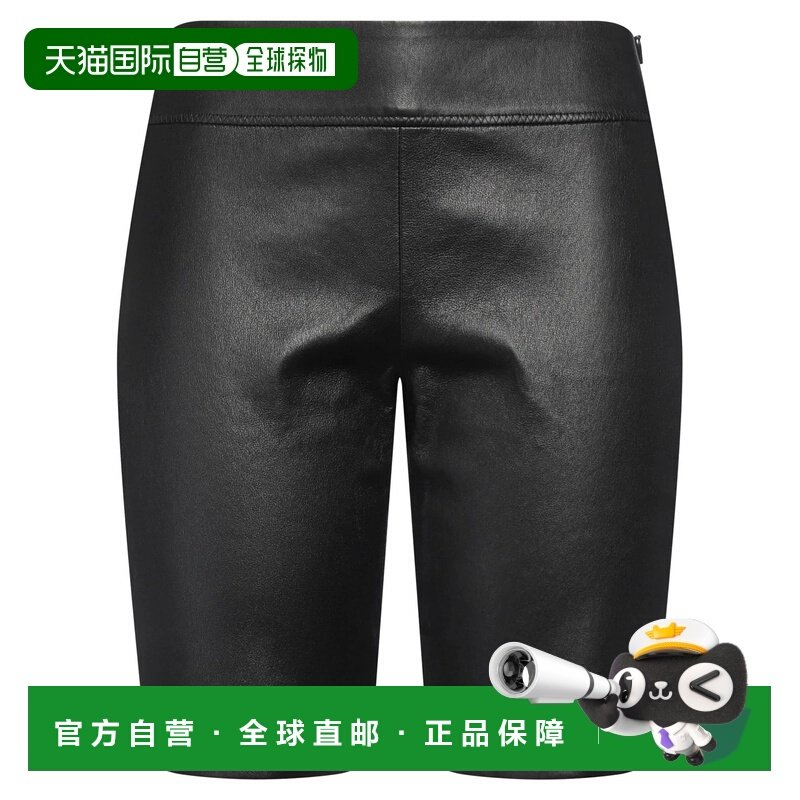 1h可退 香港直邮LOEWE 罗意威 女士 皮革裤子 black黑色 舒适时尚,女装/女士精品,休闲裤,淘宝优惠券,粉丝福利购,淘宝优惠卷