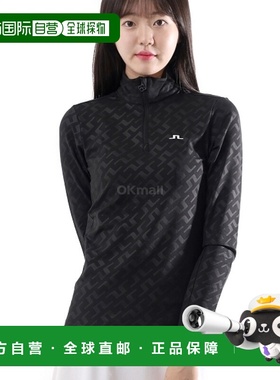 韩国直邮J.LINDEBERG Lauryn 凹凸中间层 (GWJS11066-W088) 长袖T