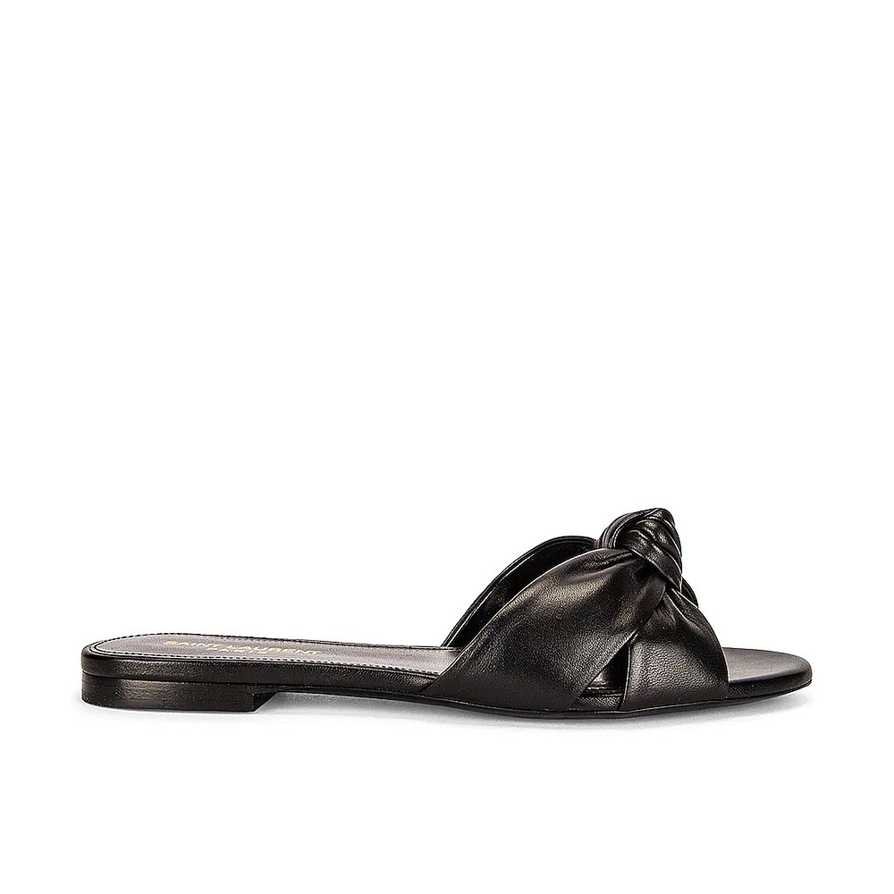 SAINT LAURENT 女士凉鞋 6339611ZJ001000BLACK SS2025