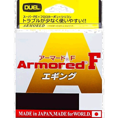 【日本直邮】DUEL都路 乌贼用PE钓鱼线0.8号 ARMORED F 150M H412