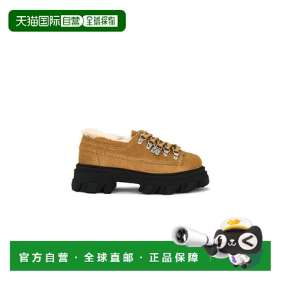 香港直邮GANNI 甘尼 女士 防滑鞋底德比鞋 S3143 red红色 舒适时