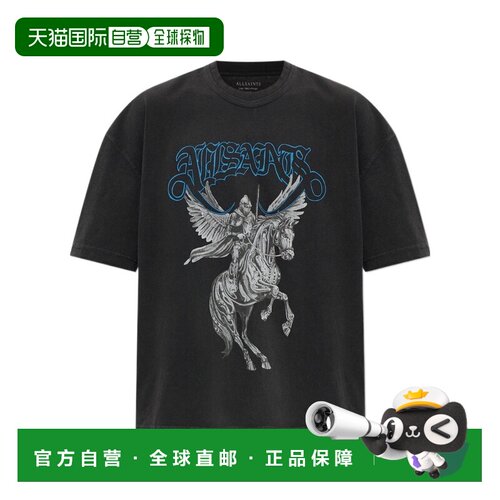 香港直邮ALL SAINTS 男士T恤 M010PFWASHEDBLACK AW2026短袖