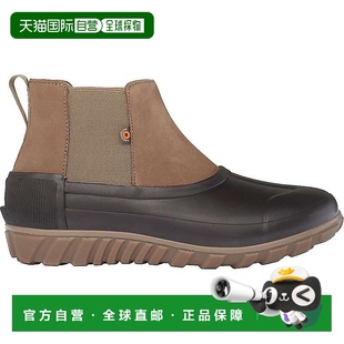 棕色皮革防水休闲切尔西JOBB1146 自营 Boots女式 Classic 棕 Bogs