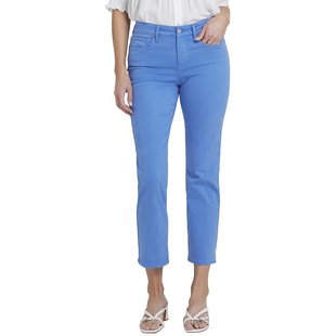 NYDJ Marilyn Greek 九分牛仔裤 直发 Sea 蓝色 美国奥莱