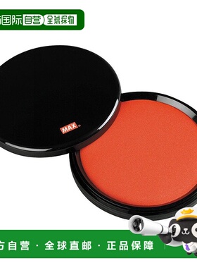 【日本直邮】Max快干印台 印章印台 圆形/90号 红色SA-9004PS