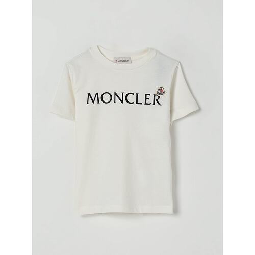 MONCLER 男童T恤 8C0001889AFV034 AW2025 白色 T-SHIRT