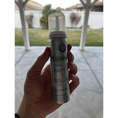 美国直邮Rogaine培健落健5%米诺地尔酊男士生发泡沫浓密丰盈60g*3