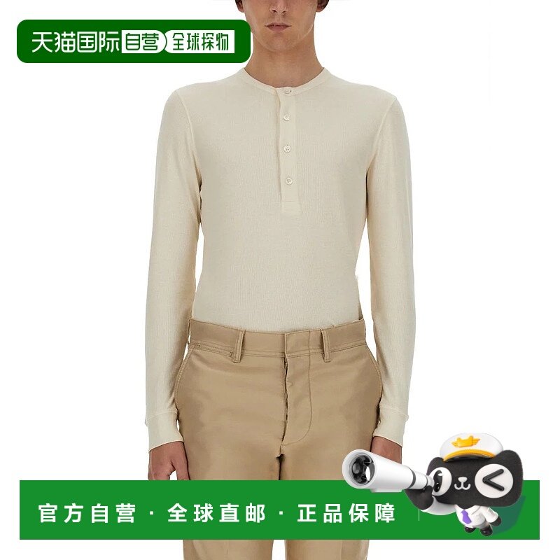 1h可退 欧洲直邮TOM FORD 男士T恤JHL005JMT003F23AW004上衣男装