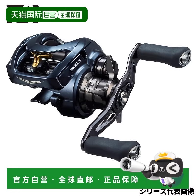 日本直邮DAIWA达亿瓦水滴轮STEEZ A2 TW 1000XHL左手柄22年款