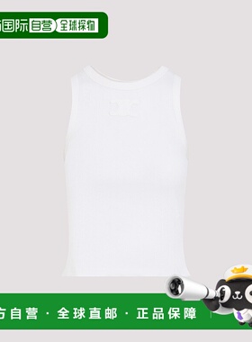 香港直邮CELINE 女士背心吊带 2X45N2P3301OW CO 白色 Tops