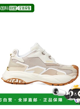 香港直邮Versace 系带运动鞋 10163181A14022范思哲厚底