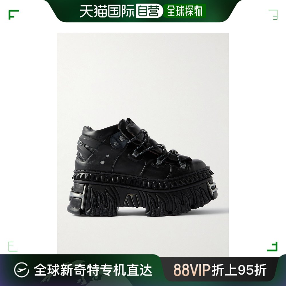 香港直邮潮奢 Vetements 维特萌 男士 + New Rock 精饰皮质防水台 流行男鞋 时尚休闲鞋 原图主图