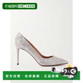 1h可退 金属感皮质浅口 女士 Purist 香港直邮潮奢 AQUAZZURA