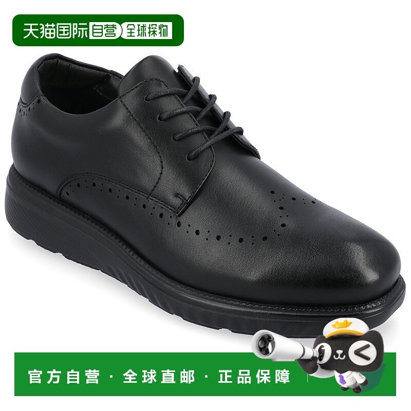 自营 Vance Co. Ramos Wingtip Hybrid 正装鞋 - 黑色 美国奥莱直