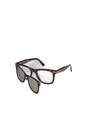 香港直邮TOM FORD 男士太阳镜 FT5970052 AW2025 灰色 徽标太阳镜