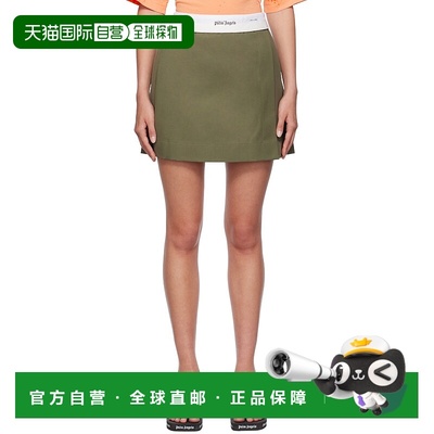 1h可退 香港直邮潮奢 Palm Angels 棕榈天使 女士 绿色 Reversed