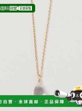 1h可退 日本直邮岩座 IWAKURA  女士天然石水滴项链 2KXZ8607吊坠