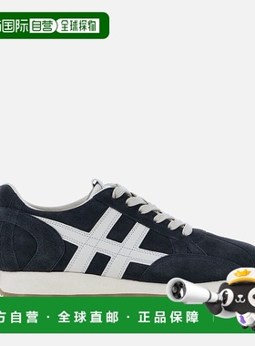 自营欧洲直邮Hogan 86er蓝色运动鞋经典休闲