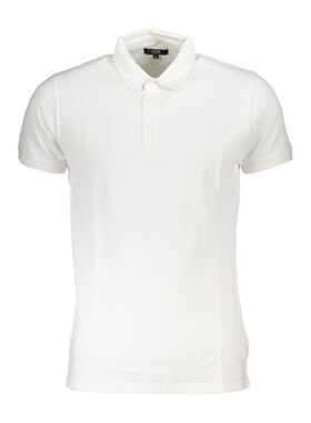 自营Cavalli Class Cotton Men Polo Men's Shirt - white 美国奥