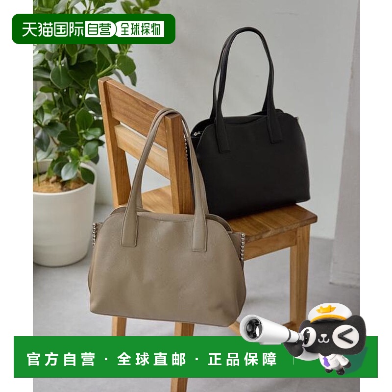 1h可退 日本直邮官方授权 ear PAPILLONNER 铆钉分隔手提包《社交