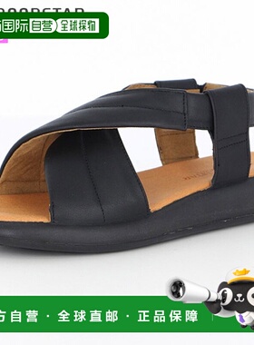 日本直邮MOONSTAR 女士舒适凉鞋SPORTH SP5902黑色这款平底凉鞋采