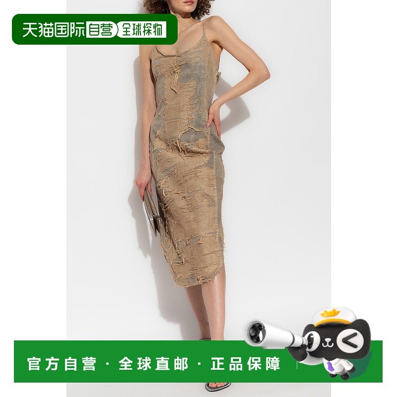 香港直邮DIESEL 女士连衣裙 DEVERAFSGA18166007AZ33S SS2025
