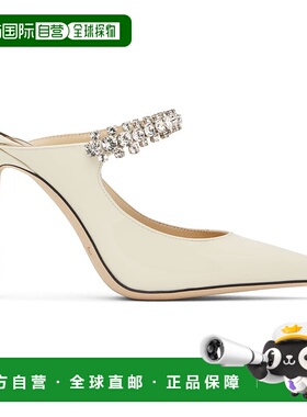 1h可退 香港直邮潮奢 Jimmy Choo 周仰杰 女士 独家发售灰白色 Bi