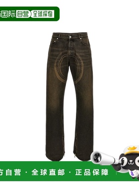 1h可退 欧洲直邮OFF-WHITE 男士牛仔裤 OMYA178F23DEN0051200