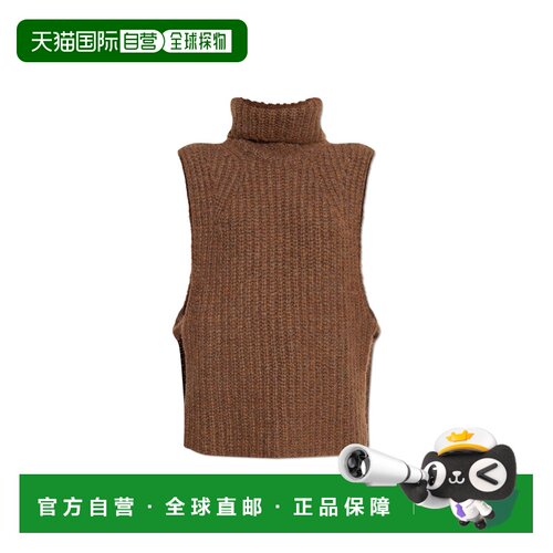 1h可退 香港直邮ISABEL MARANT 女士针织衫 EC116MFAC3D02ABROWN