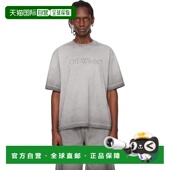 男士 香港直邮off 1h可退 Skate white Laundry T恤 灰色 Logo
