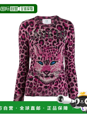 香港直邮Alberta Ferretti 猫图案修身套衫 J092851071132