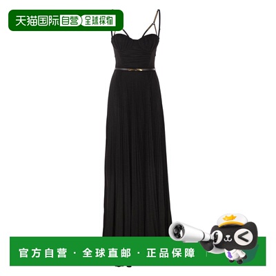1h可退 香港直邮潮奢 Elisabetta Franchi 女士 Carpet dress 红