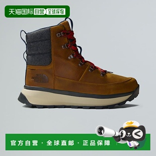 自营欧洲直邮北面 Bergen男士防水皮靴 THE NORTH FACE雪地靴男鞋