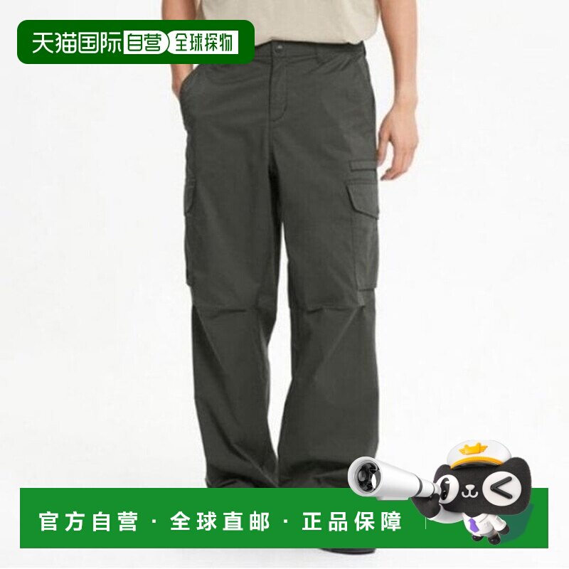 韩国直邮NEW BALANCE 长裤 XQS NBNTE31833-58 UN ESS 卡其宽长裤