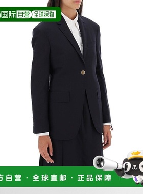 香港直邮THOM BROWNE 女士西服 FBC862A06146420 AW2023 黑色外套