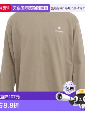日本直邮Snow Peak 标志长袖T恤 [NSD-TS-25AU005]